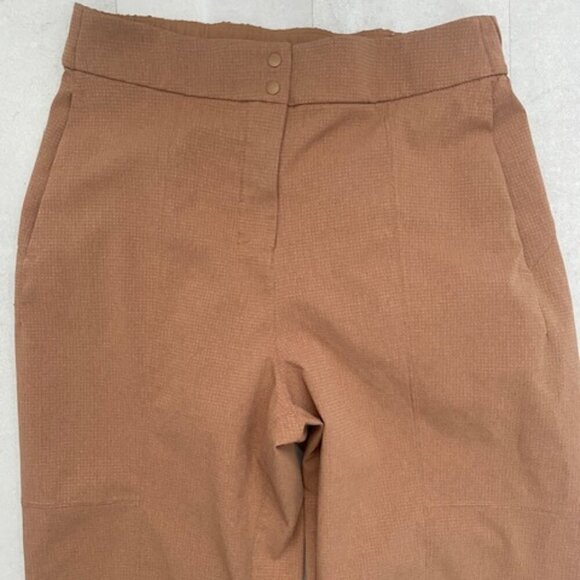 Lululemon Your True Trouser High Rise Pant Beech Wood/Camel Sz 4 - Picture 3 of 12